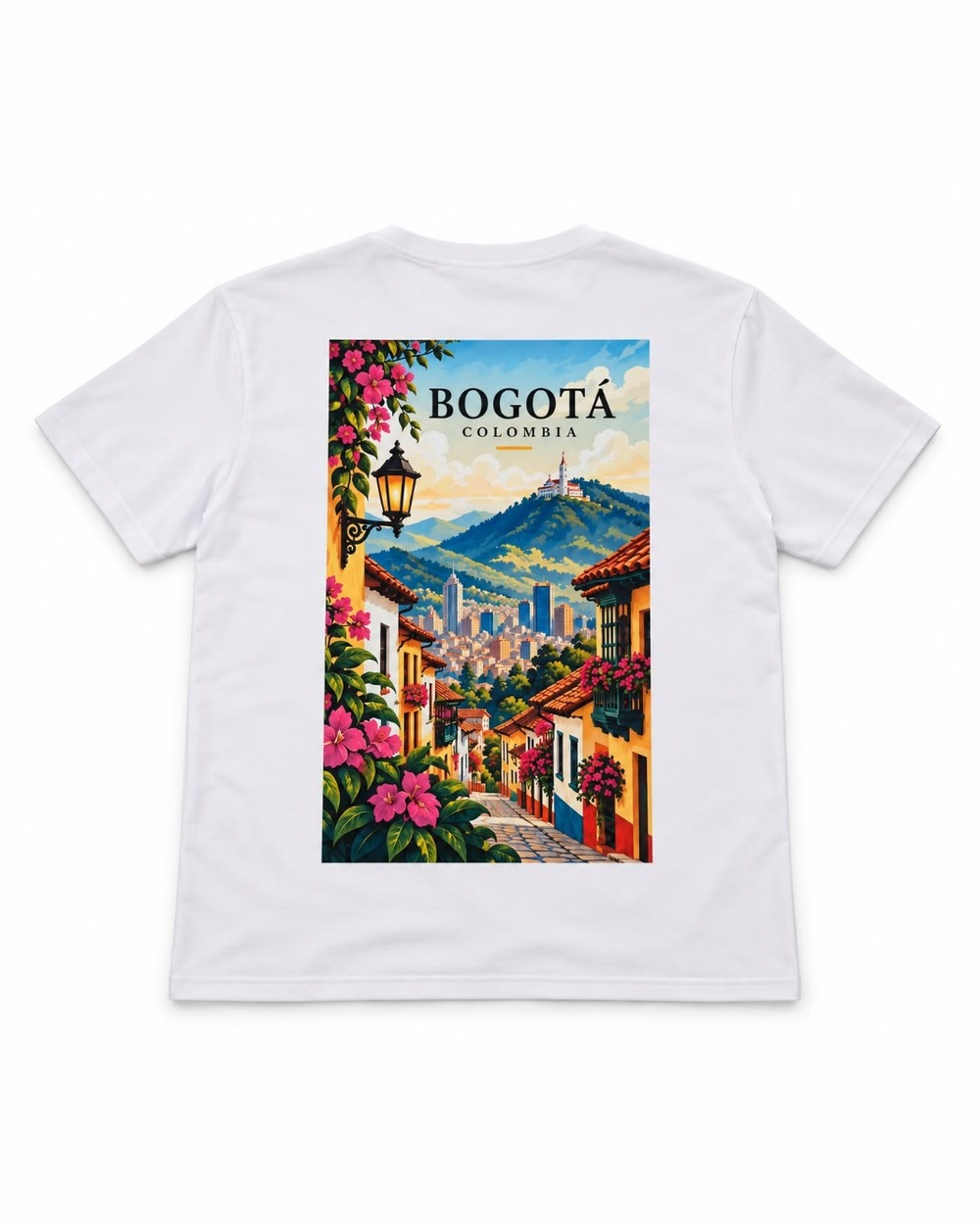 Camiseta Bogotá Espalda