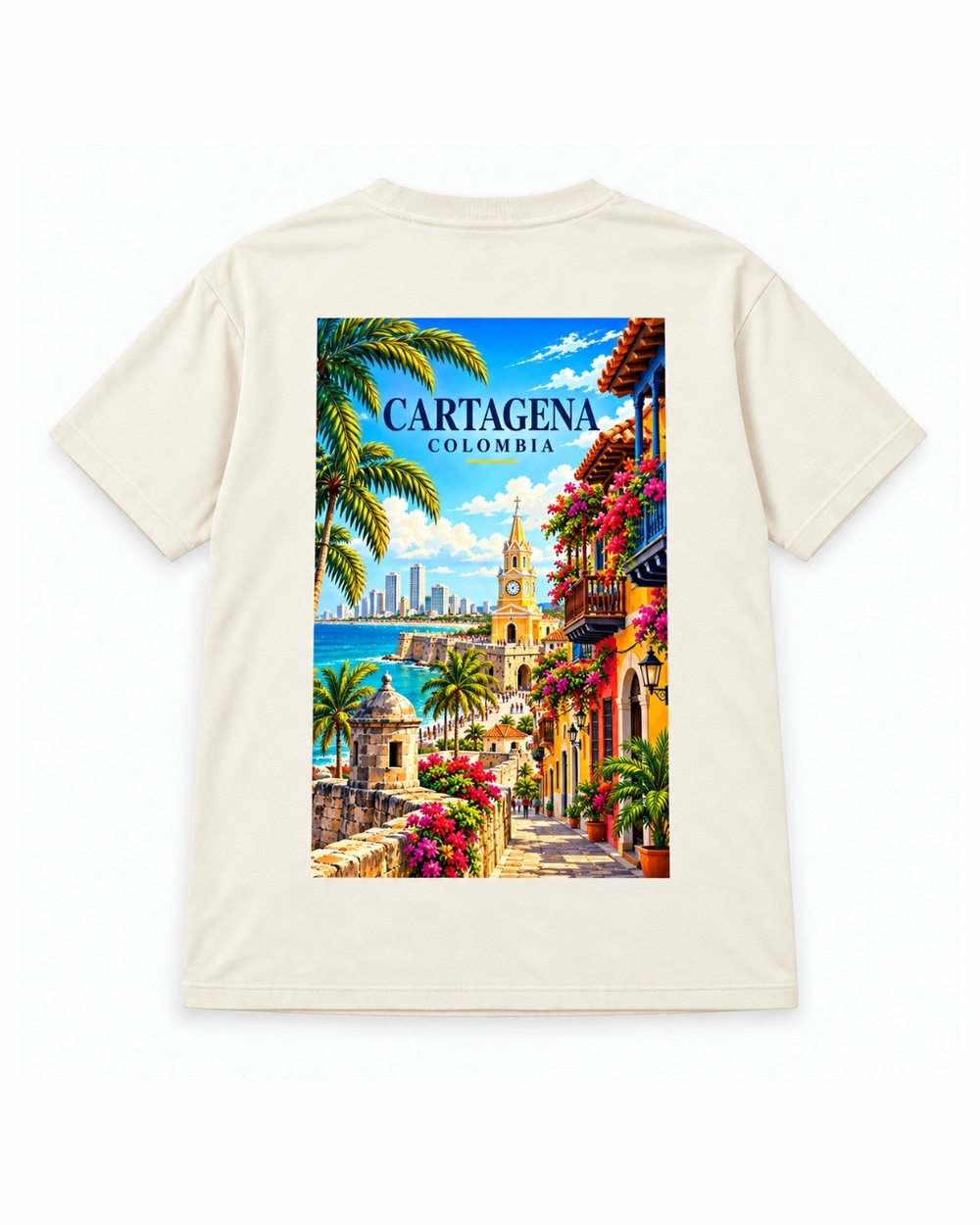 Camiseta Cartagena Espalda