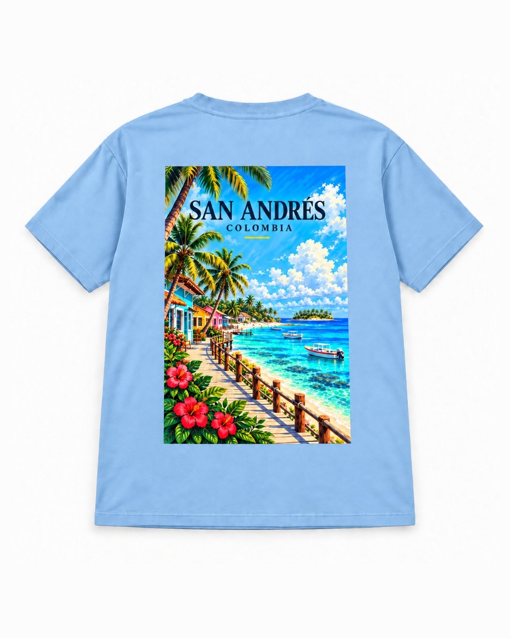 Camiseta San Andrés Espalda