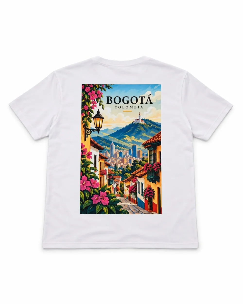Camiseta Bogotá Espalda