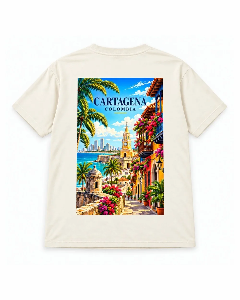 Camiseta Cartagena Espalda