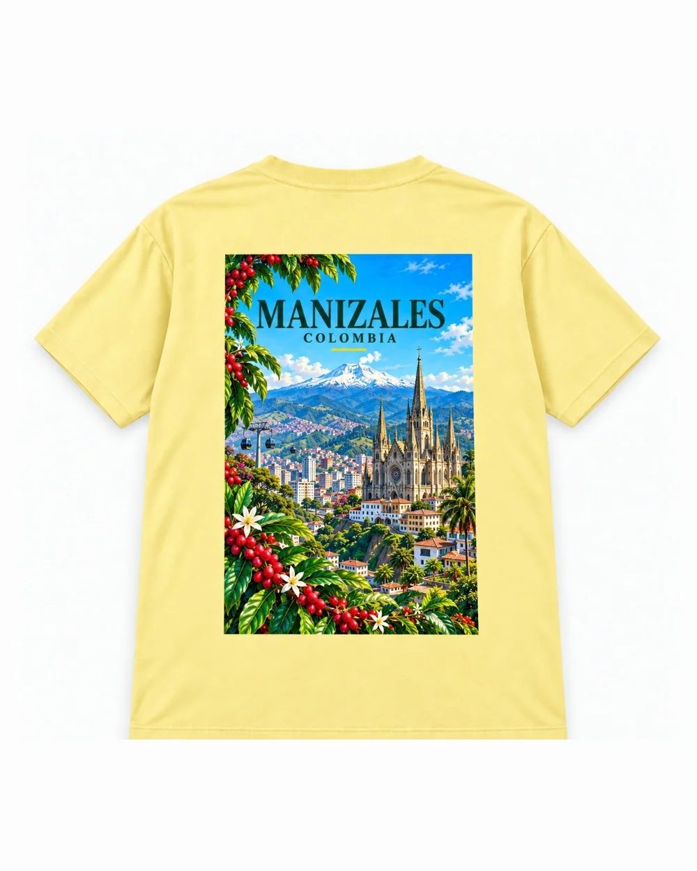 Camiseta Manizales Espalda